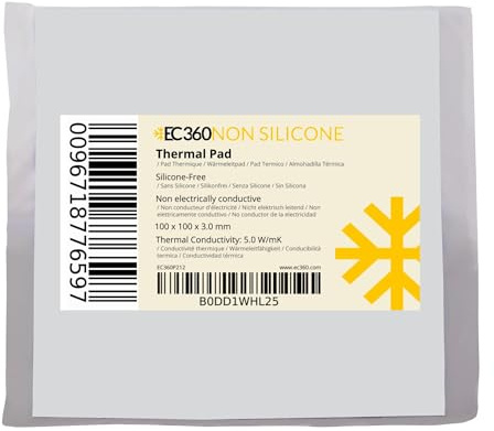 EC360® NON SILICONE 5 W/mK Thermal Pad (100 x 100 x 3.0 mm)