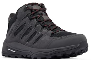 Columbia Redmond IV Mid Waterproof Shoes, Built to Withstand the Elements, Breathable Mesh, Robust Toe Cap, Lightweight Midsole, Superior Grip - Men's