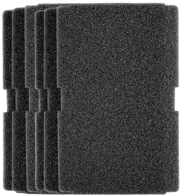 lmoikesz 6 stycken unik förångare filtersvamp 240 X 155 X 11 Mm svampfilter Beko torktumlare Kondenstork torktumlare Värmepumpstork