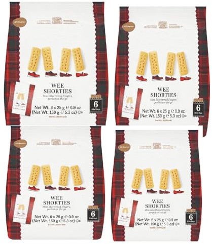 Wee Shorties Mini Shortbread Fingers 6x25g (4 Pack) | NIGHT FURY