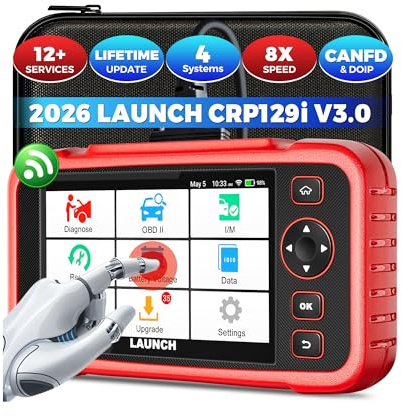 LAUNCH CRP129i V3.0 OBD2 Diagnosegerät mit 4 Systemen 12 Resets