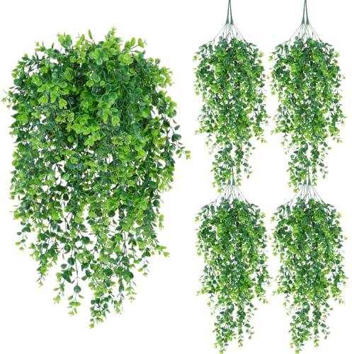 Fairblo 8 Piezas Enredadera Artificial Colgante Plantas Falsas 75 cm