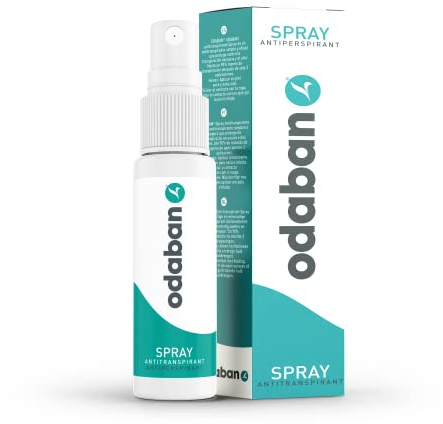 Gamergrip - ODABAN Antitranspirant Deo Spray gegen schwitzige Hände | Handschweiß | schwitzende Füße | schwitzen im Gesicht & Körper 30ml