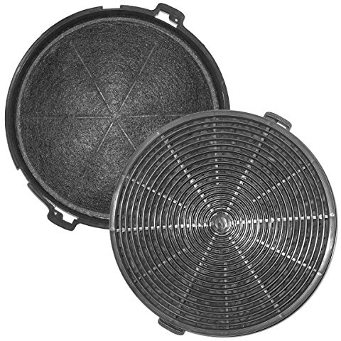 keenberk Aktivkohlefilter EFF73 für Franke Dunstabzugshauben; auch passend für Faber, AEG, Bauknecht etc. - mit Filter-Typ EFF 73-2 Stück