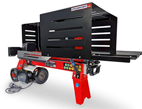 Crossfer LS6T-52Ty - Hendidor de troncos horizontal (6 toneladas, eléctrico, 230 V, hidráulico)