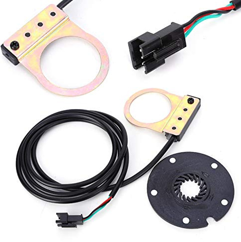 Sensore di assistenza per bicicletta elettrica, 5 magneti Booster per mountain bike per bicicletta elettrica Sensore di spinta 1:1, pedale per bicicletta elettrica Strumento per sensore di velocità as