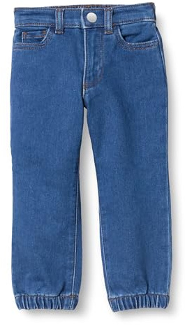 Amazon Essentials Pantalon de Jogging à Enfiler façon Jean Garçon