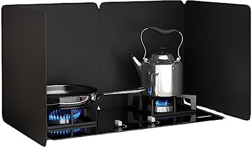 Protección Contra Salpicaduras De Cocina, Cubre Salpicaduras De Sartén Pantalla Antisalpicaduras para Cocina Protectores De Grasa De Cocina Protectora Paravientos para Camping Cocina ( Size : 80X40X35