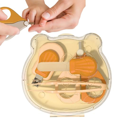 Cortauñas para niños pequeños, Tijeras para uñas para niños pequeños | Lindos y exquisitos cortaúñas para bebés con lima de uñas - Cortauñas seguras para bebés con diseño ergonómico para niños r