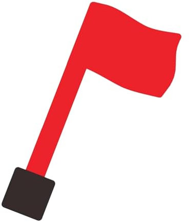 Briefkastenflaggen-Kleber-Set für alle Oberflächen, extreme Temperaturbeständigkeit von -28,9 °C bis 48,9 °C, geeignet für glatte Oberflächen, Briefkastenzubehör, mit Klebepads