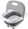 Lifemax Foldaway Foot Spa - Heated, Portable Foot Massager with Hydrotherapy Bubbles. Perfect for Relaxation & Stress Relief for Sore Feet. Easy Storage, Idea for Home Use