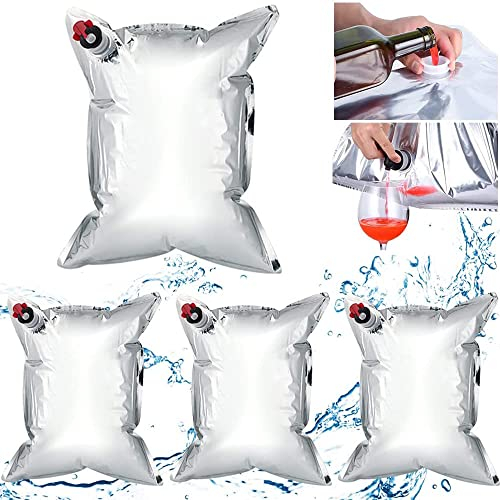 Wasserbeutel, 10L/15L/20L Faltbare Wasserkanister mit Hahn Kanister Trinkwasser Lichtdichte Verbundfolie Notwasserbeutel Faltbar Wassersack Wasserbehälter für Camping Outdoor Trinkwasserkanister