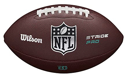 WILSON NFL Stride Pro Eco Football - Brown, Junior Size