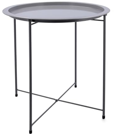 VINTHERA Mesa Auxiliar Acero