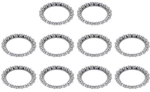 QUARKZMAN 10 Stück Kugellagerkäfige für Tretlager Fahrrad, 37mmx27mm(ADxID) Kugelring für Innenlager, Radlagerhalter und Nabe