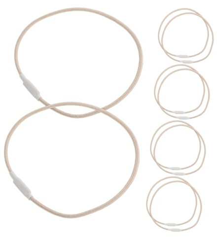 LALADEFIEE 10pezzi Fascette Di Ricambio in Gomma Per Morsetto Di Supporto Fascette Elastiche Per Clip Del Microfono Anello Di Gomma Per Supporto Antiurto Sostituzione Del Antiurto Adatto Per