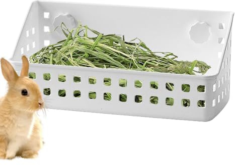 Porta Fieno per Conigli | Di Feno,Cesto di per Gabbia Forniture Animali Piccoli Roditori Furetti