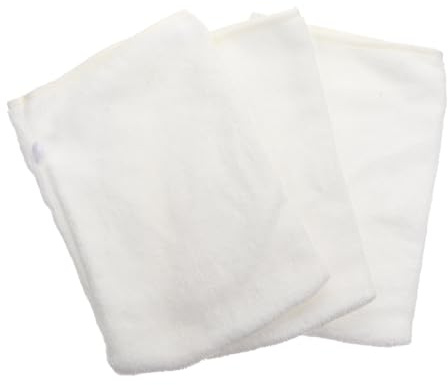 PENIKOKO Facial Cleaning Gloves Makeup Accessories 3Pcs Microfiber Soft Reusable Bathing Gloves for Face Washing and Travel