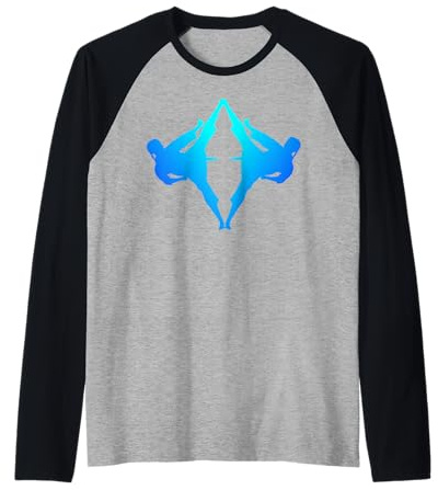 T-Shirt de karaté pour Homme - Costume de karaté pour garçons Manche Raglan