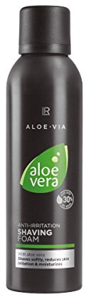 Aloe Vera hudlugnande rakskum