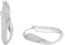 JOOP! Creolen 925 Sterling Silber Damen Ohrschmuck, mit Zirkonia synth., 2,4 cm, Silber, Kommt in Schmuck Geschenk Box, 2036197