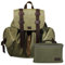 TARION Sac à Dos pour Appareil Photo: Sac à Dos Rétro pour Appareil Photo DSLR avec Sac Amovible pour Appareil Photo en Toile Légère pour Reflex Numérique Objectifs et Accessoires(Vert)