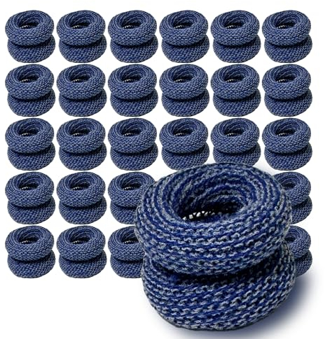 30 Stück Fingerbandagen, blaue Fingerlinge als Fingerpflaster und -schutz, atmungsaktiv und dehnbar für Arbeit und Küche, schnelle Hilfe bei Verletzungen