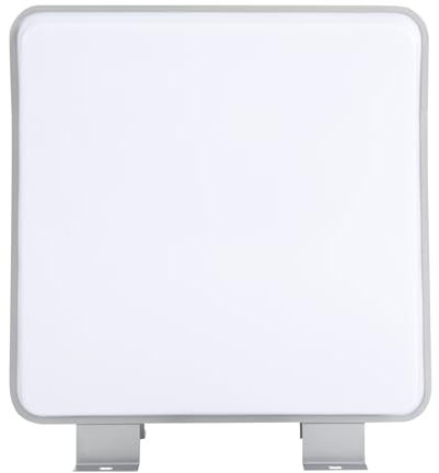 Scatola luminosa a LED bianca su entrambi i lati, scatola luminosa pubblicitaria su entrambi i lati, quadrata, impermeabile, 60 x 60 x 14 cm