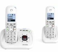 Téléphone sans fil Alcatel DECT ALCATEL XL785 Duo avec Répondeur, Grand Ecran et grandes touches