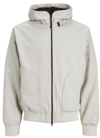 Jack&Jones JCOTRACK Bomber Jacket Noos, Veste Bomber Homme, Moonbeam, S