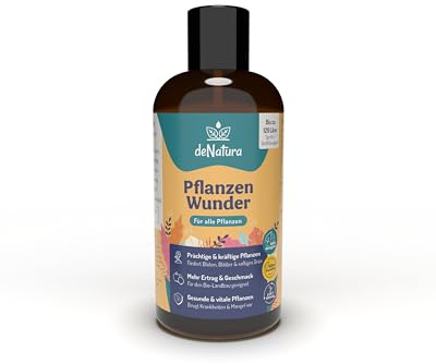deNatura PflanzenWunder – Natürliche Pflanzenstärkung aus Bambusextrakt | Bio Pflanzenbooster für Wachstum, Vitalität & Ertrag | Für Gemüse, Obst, Kräuter & Zimmerpflanzen | 250 ml