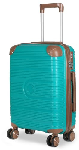 MERCURY TEXTIL- Maleta de Viaje de Cabina (Esquina Aguamarina)