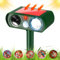 Katzenschreck für Garten, Ultraschall Solar Wasserdichter LED-Blitzlich PIR-Bewegungsmelder Marderschreck Auto Marderabwehr Katzenabwehr Waschbär Abwehr Hundeschreck Tierabwehr Tiervertreiber Draußen