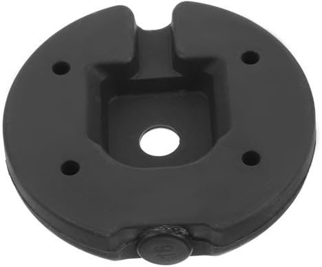 Ipetboom Base Redonda de Goma para Peso, Soporte Estable y Duradero para Lámpara de Escritorio Adecuado para Decoración de Oficina o Dormitorio