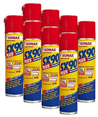 SONAX 8X 04743000 SX90 Plus Rostlöser Multiöl Korrosionsschutz Spray 400ml