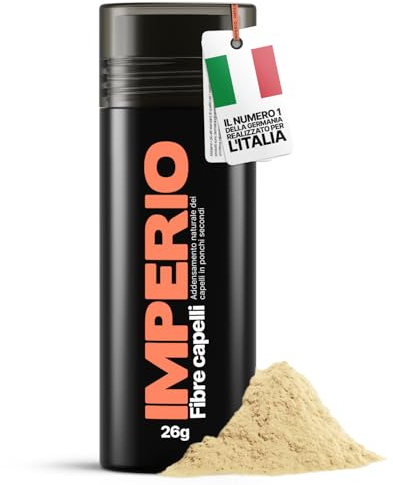 IMPERIO ströande hår för hårtätning och fullt hår på några sekunder. Bulkhår för en autentisk look. 100% natur! I premium frisörkvalitet – 26 g (ljusblond)