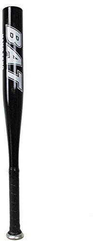 Yudu BAT - Mazza da baseball in alluminio (nero, 28)
