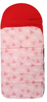 KIXZSAZ Enfants Chaud Sac de Couchage Poussette étanche Nouveau-né chancelière Confortable Sacs de Sommeil en Plein air Voyage Camping Coupe-Vent, Rose