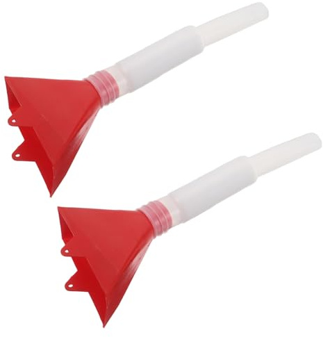 Hemobllo Set 2 Tubi per Semina Imbuto Estensibile 32 CM per Mais Grano Verdure e Fiori – Accessori per Seminatrici Agricole Multiuso per Giardinaggio e Coltivazione Professionale