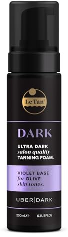 The Tan Uber Dark Self Tanning Foam Violet Base