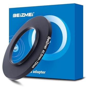 40,5 mm à 72 mm. Anneaux adaptateurs de filtre pour objectif compatibles avec tous les objectifs de 40,5 mm à 72 mm. Filtre UV, ND, CPL, 40,5 mm à 72 mm. Bague de filtre