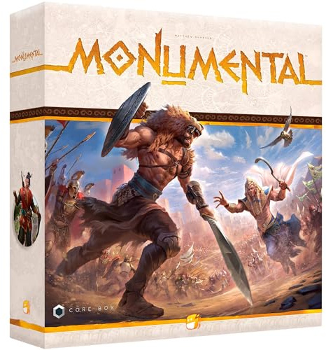 Fun Forge Monumentaler Klassiker, Brettspiel, ab 14 Jahren, 1–4 Spieler, 90–120 Minuten Spieldauer