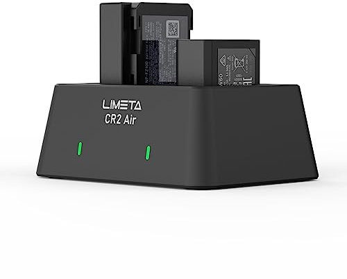 LIMETA Sony Kamera Schnellladegerät für NP-FZ100, NP-FW50, NP-BX1 - USB Typ-C Aufladen, Kompatibel mit Sony Akkus Cyber-Shot DSC-RX100, DSC-RX100 II, DSC-RX100M II, DSC-RX100 III...