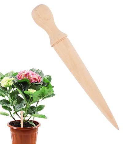 Dibber Garden Tool,Precise Wood Portable Garden Hole Digger | Ergonomic Efficient Hand Punches For Backyard, Farm, Potting, Weeding