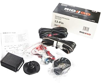 RIDIGO Elektrosatz 13-polig universal für Anhängerkupplung