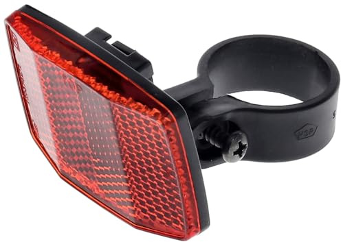 sun baby Catarifrangente Posteriore per Bicicletta 25,4 mm - Nero