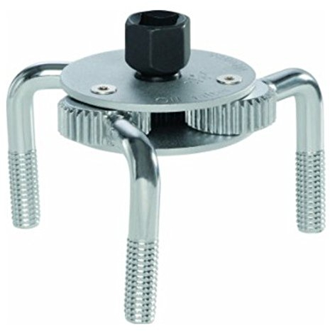 FAST WORLD SHOPPING Chiave Filtro Olio Motore a Ragno Regolabile 65-110 mm con Adattatore, Oil Filter Wrench Universale per Smontaggio e Montaggio Filtri Auto e Moto, Utensile da Officina