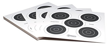 X-Targets Zielscheiben *Competition Target* / 26x26 cm/Karton 250g/m² (500 Stück)