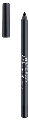 ARTDECO Khol Waterproof Liner - Wasserfester und pechschwarzer Kajalstift - 1 x 1,2 g