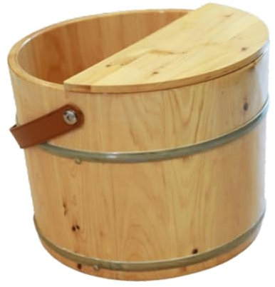 ZYSKABQ Holzfußbad Becken, Fußbadesbecken, Mehrzweck wiederverwendbares, bequemer, tragbarer Fußbad Badewanne Fußbad Eimer, Octopus feet